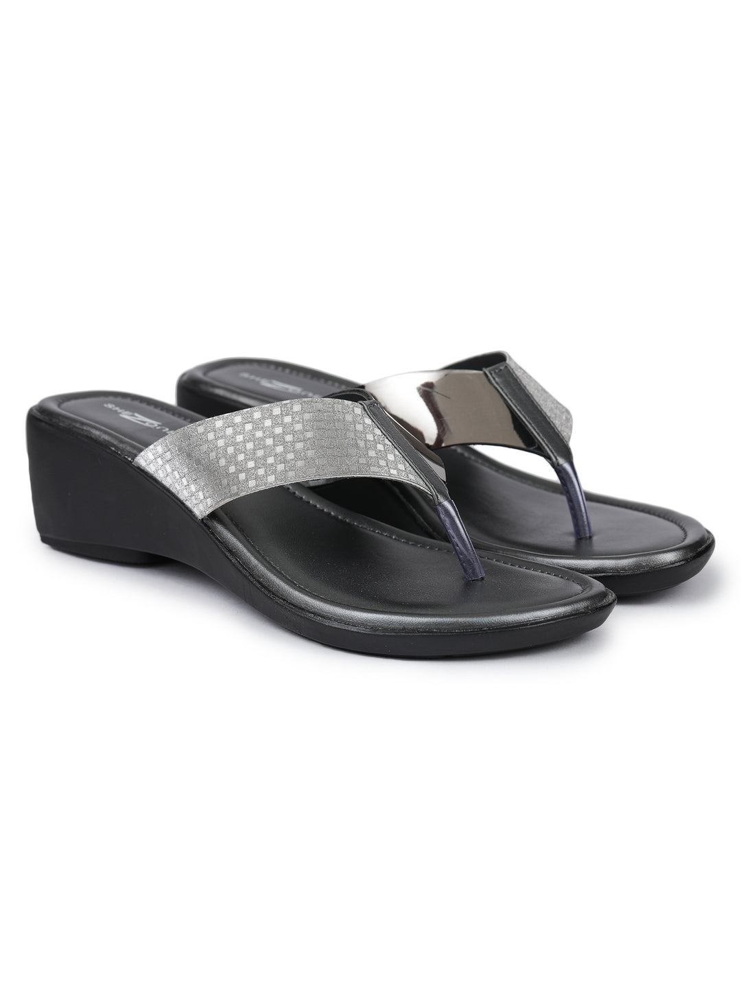 Shezone Grey Women Heels