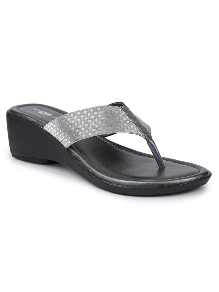 Shezone Grey Women Heels