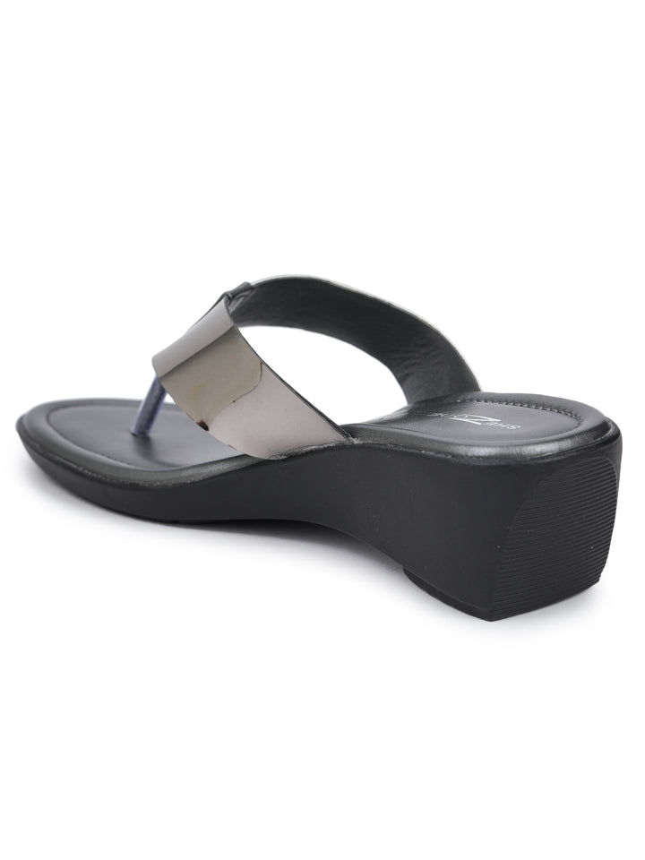 Shezone Grey Women Heels