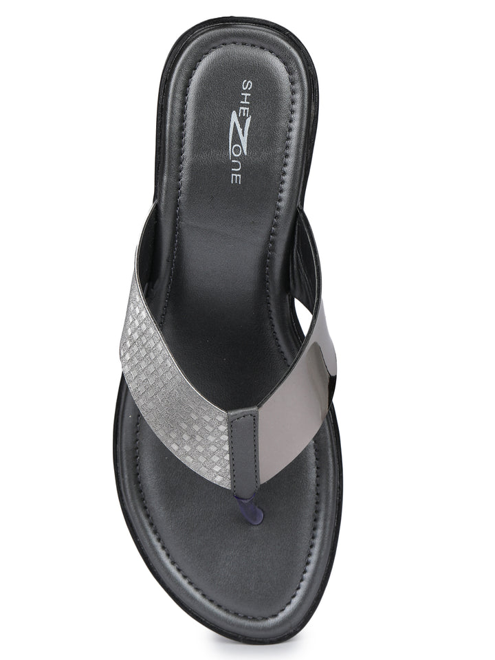 Shezone Grey Women Heels