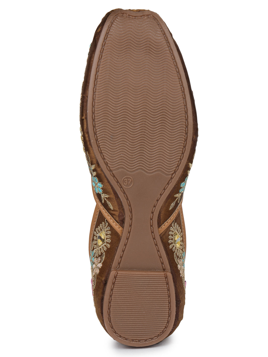 Shezone Tan Women Flats