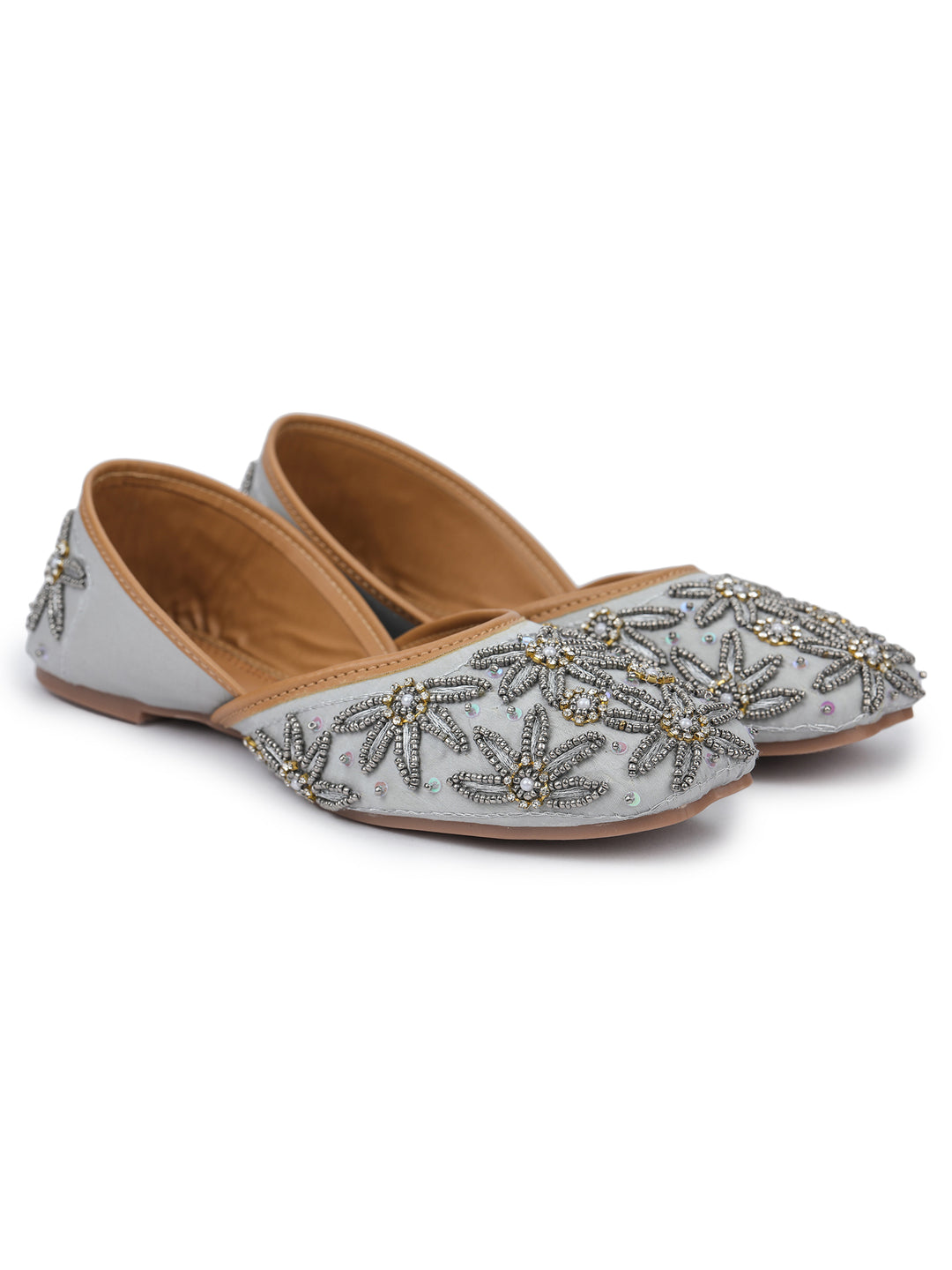 Shezone Grey Women Flats