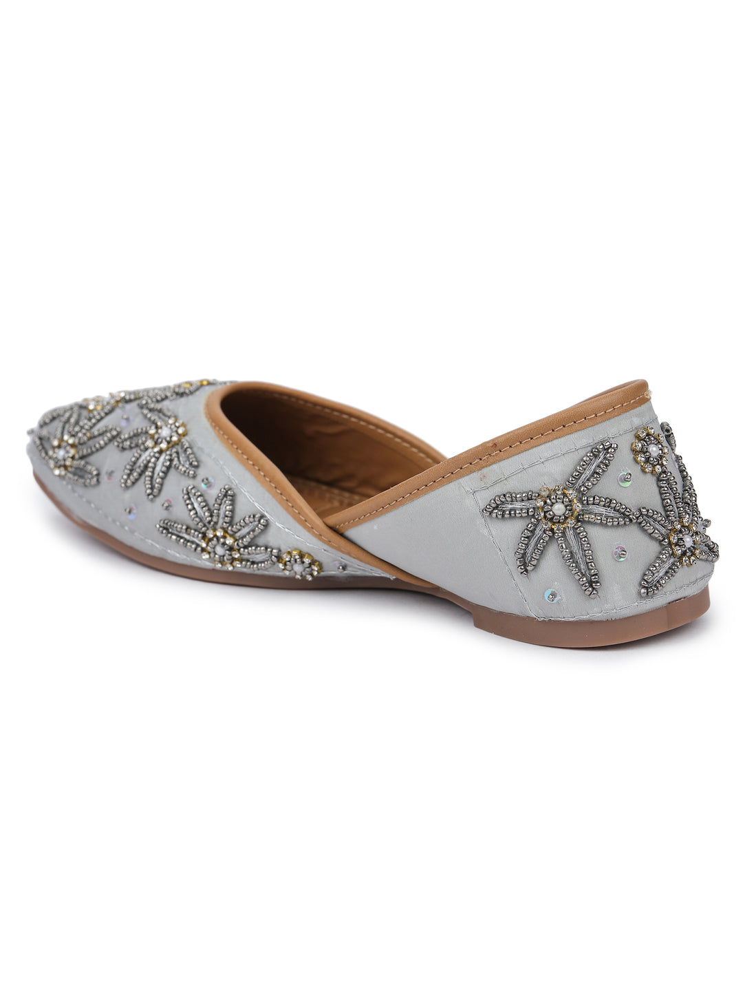 Shezone Grey Women Flats