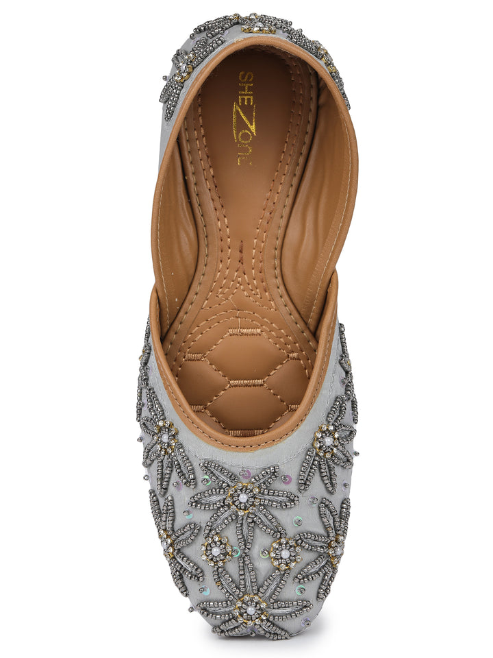 Shezone Grey Women Flats