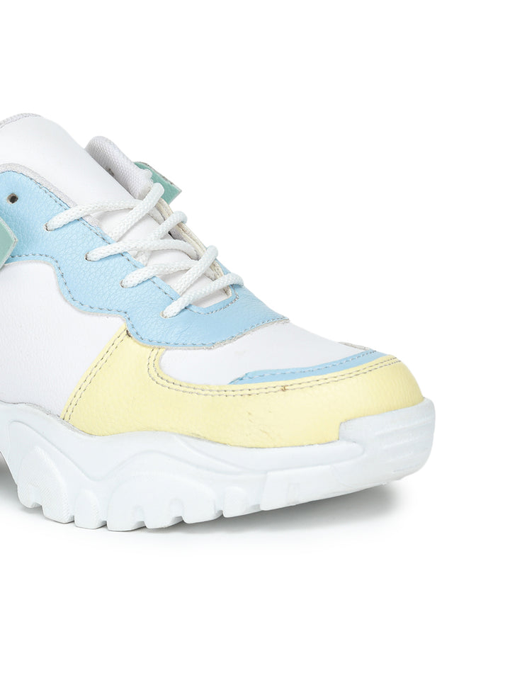 Shezone Women White Casual Shoes