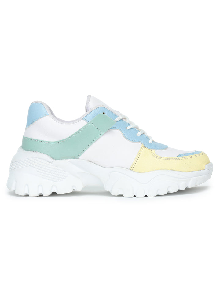 Shezone Women White Casual Shoes