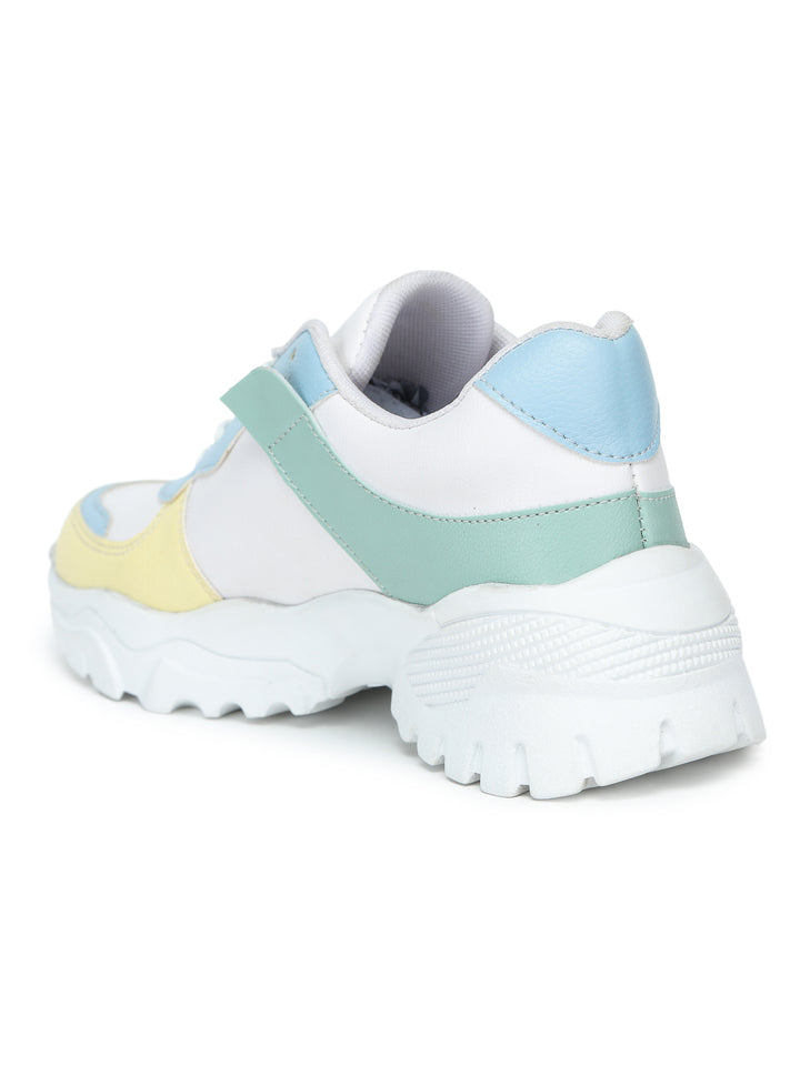 Shezone Women White Casual Shoes