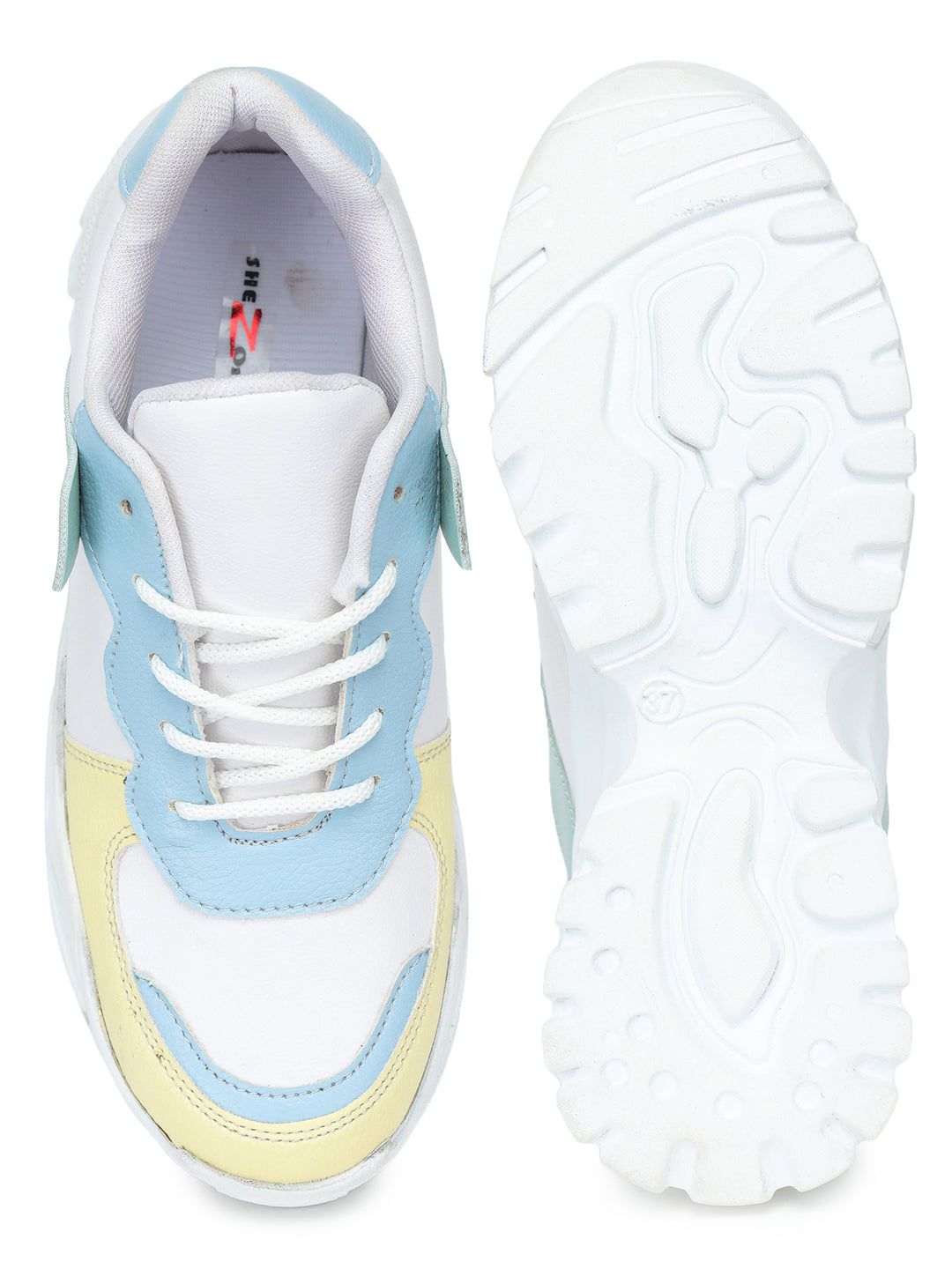 Shezone Women White Casual Shoes