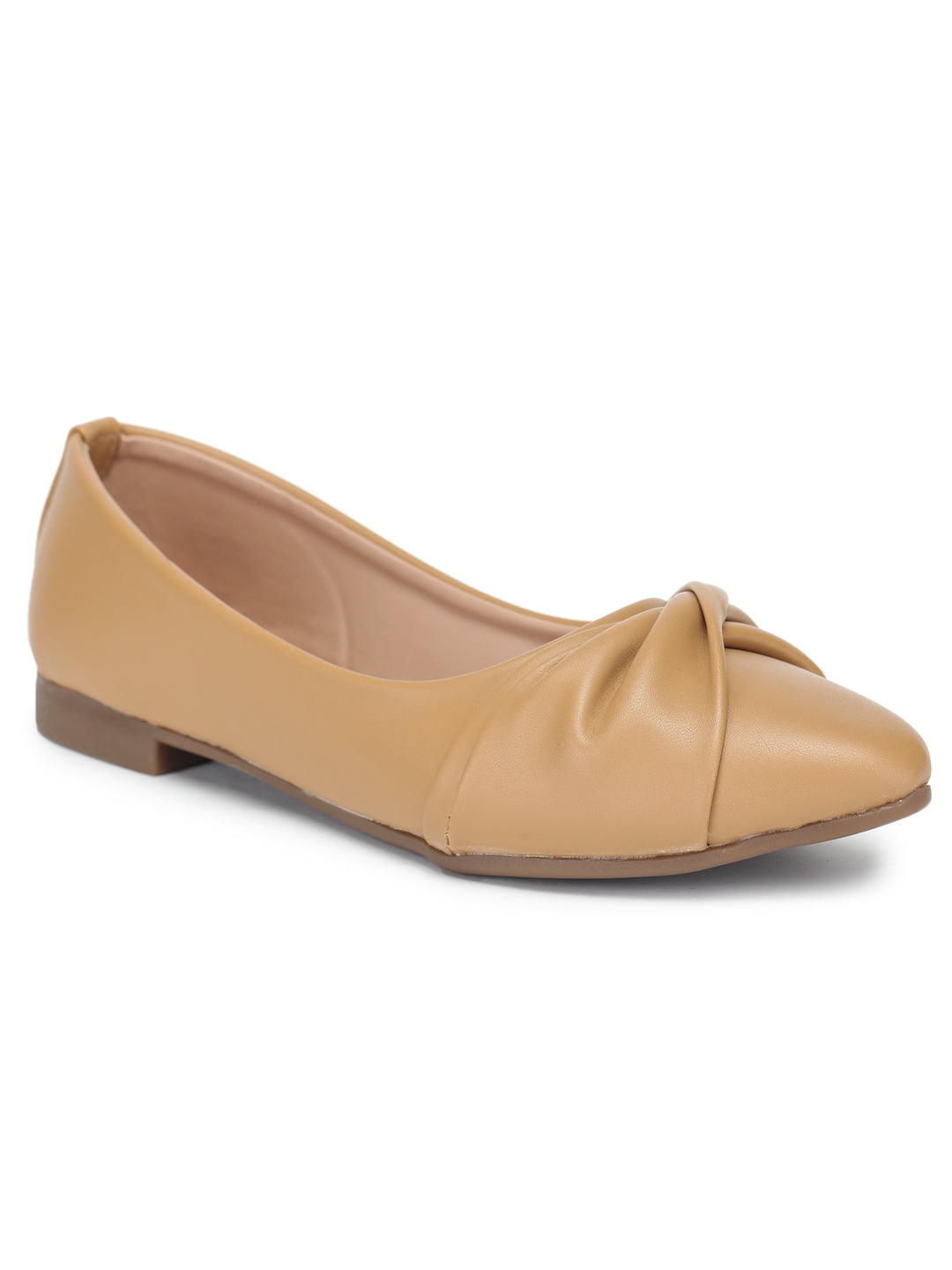 Shezone Women Beige Flats