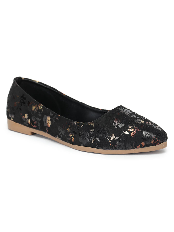 Shezone Women Black Flats