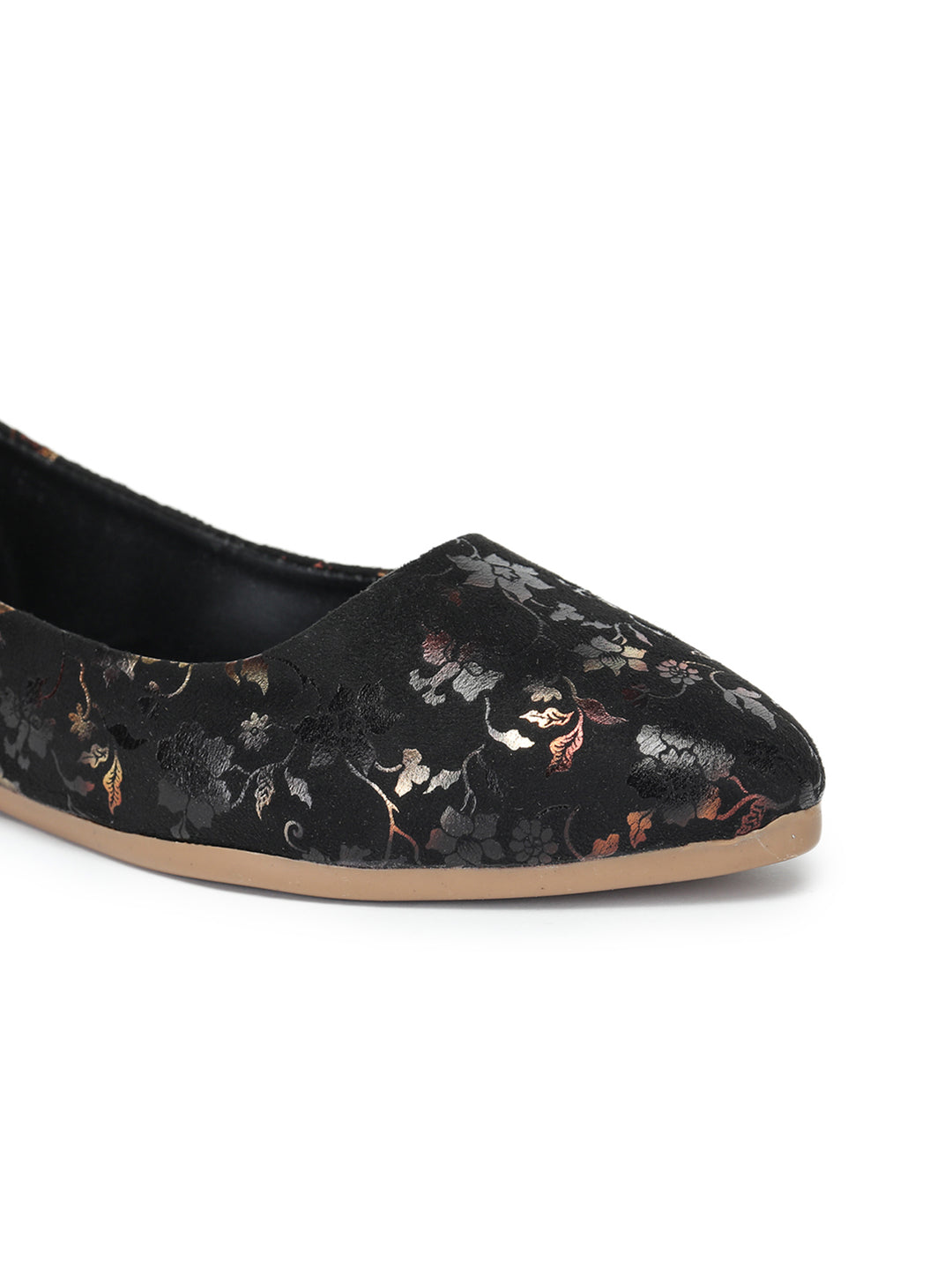 Shezone Women Black Flats