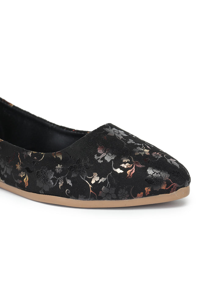 Shezone Women Black Flats