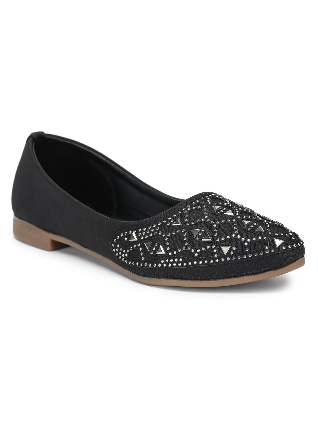 Shezone Women Black Flats