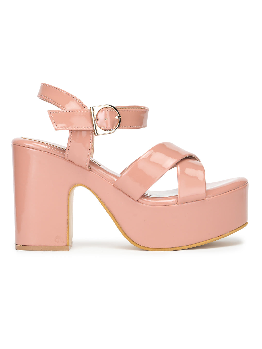 Shezone Women Peach Heels