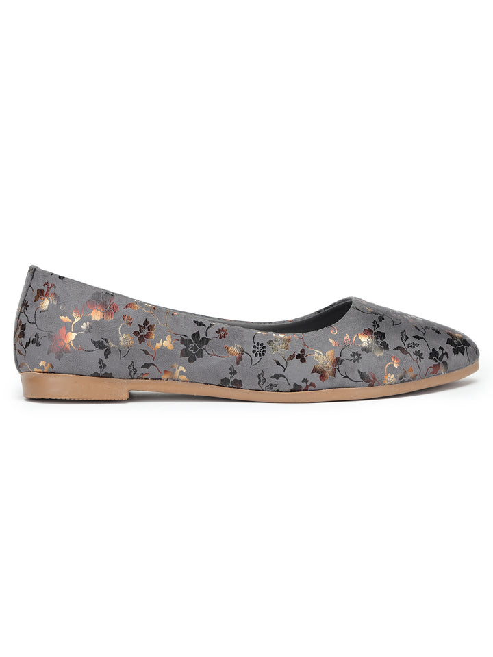 Shezone Women Grey Flats