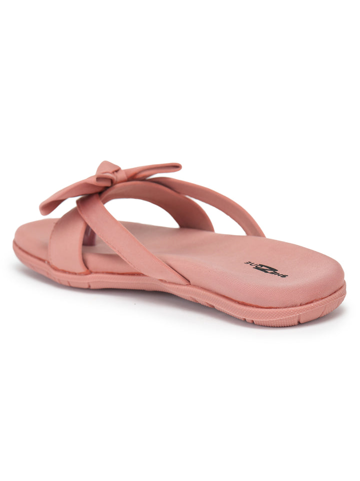Shezone Women Peach Flats