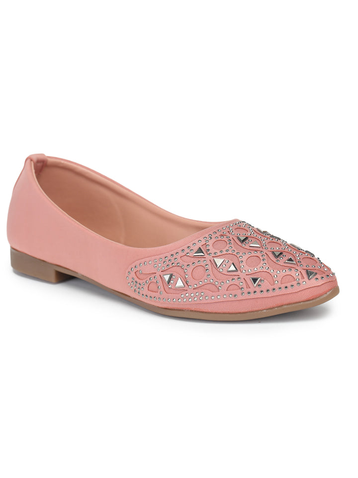 Shezone Women Peach Flats