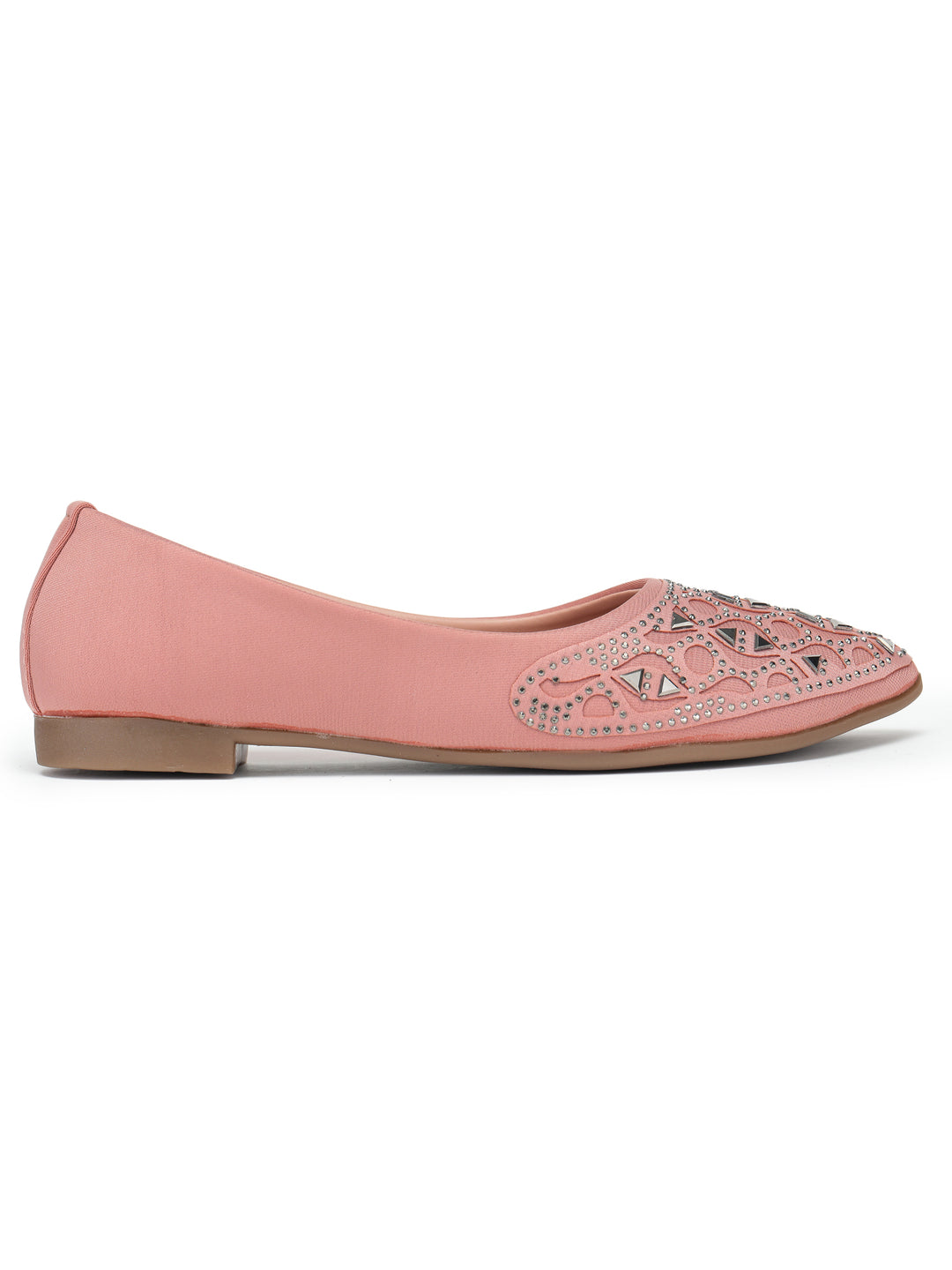 Shezone Women Peach Flats