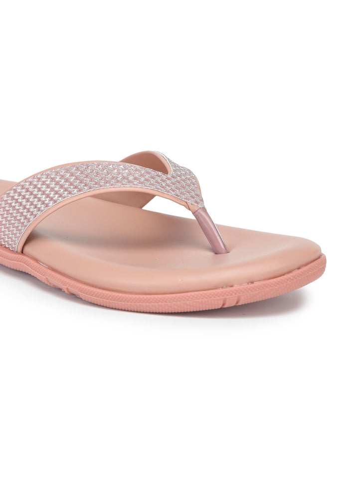 Shezone Women Peach Flats