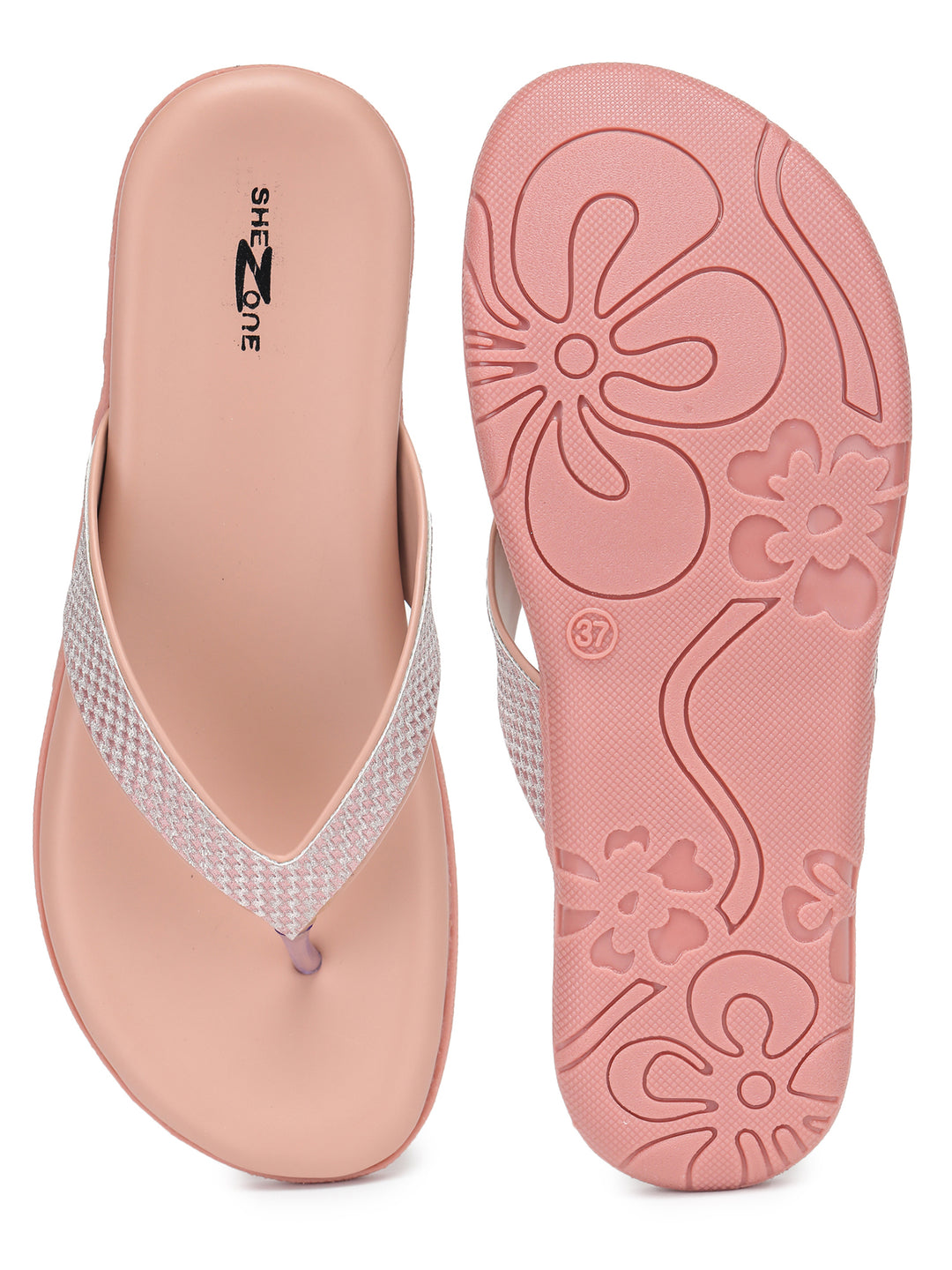 Shezone Women Peach Flats