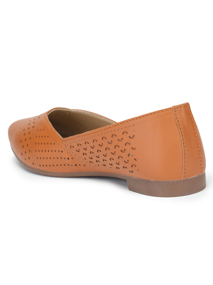 Shezone Women Tan Flats
