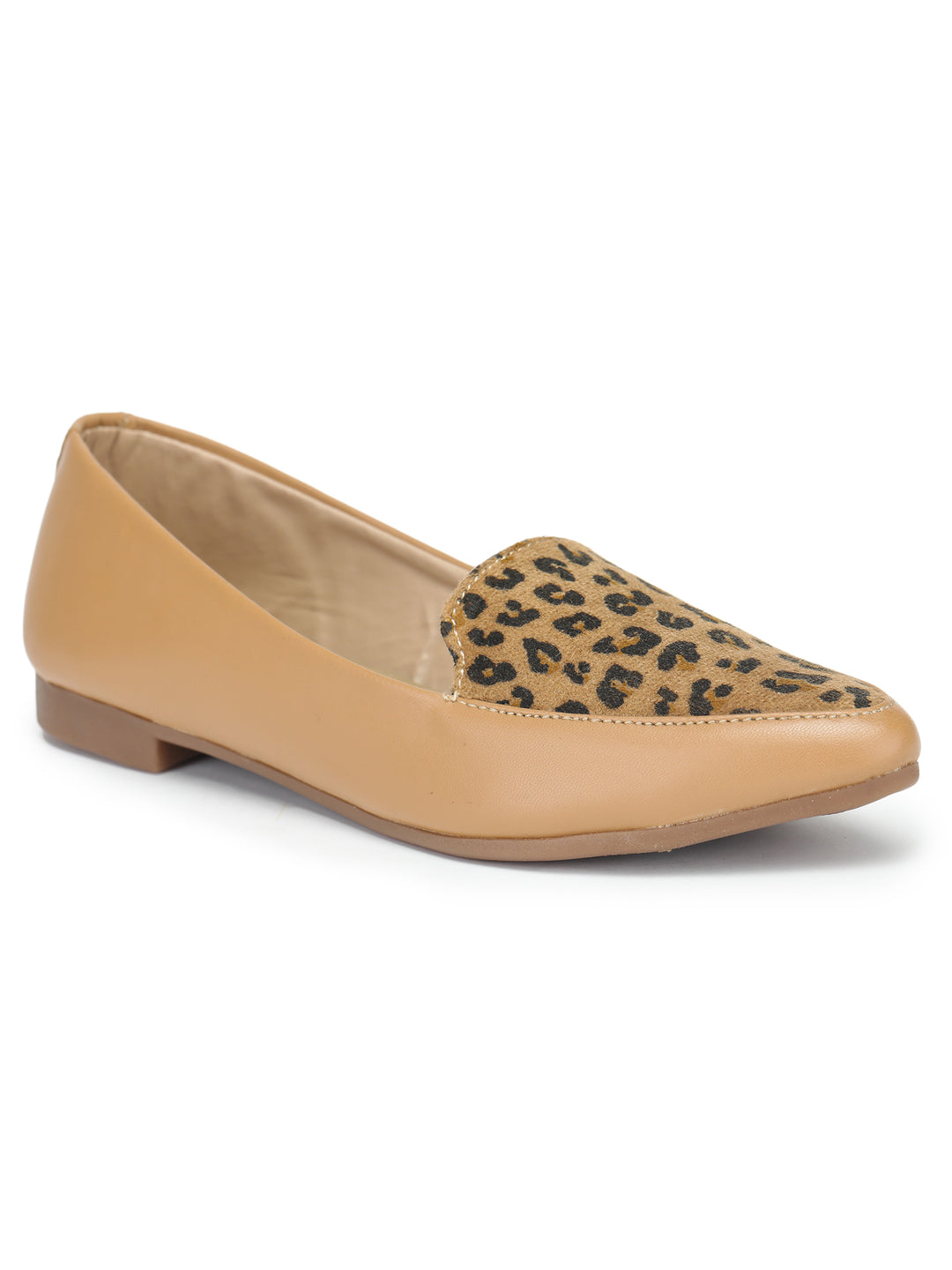 Shezone Women Beige Flats