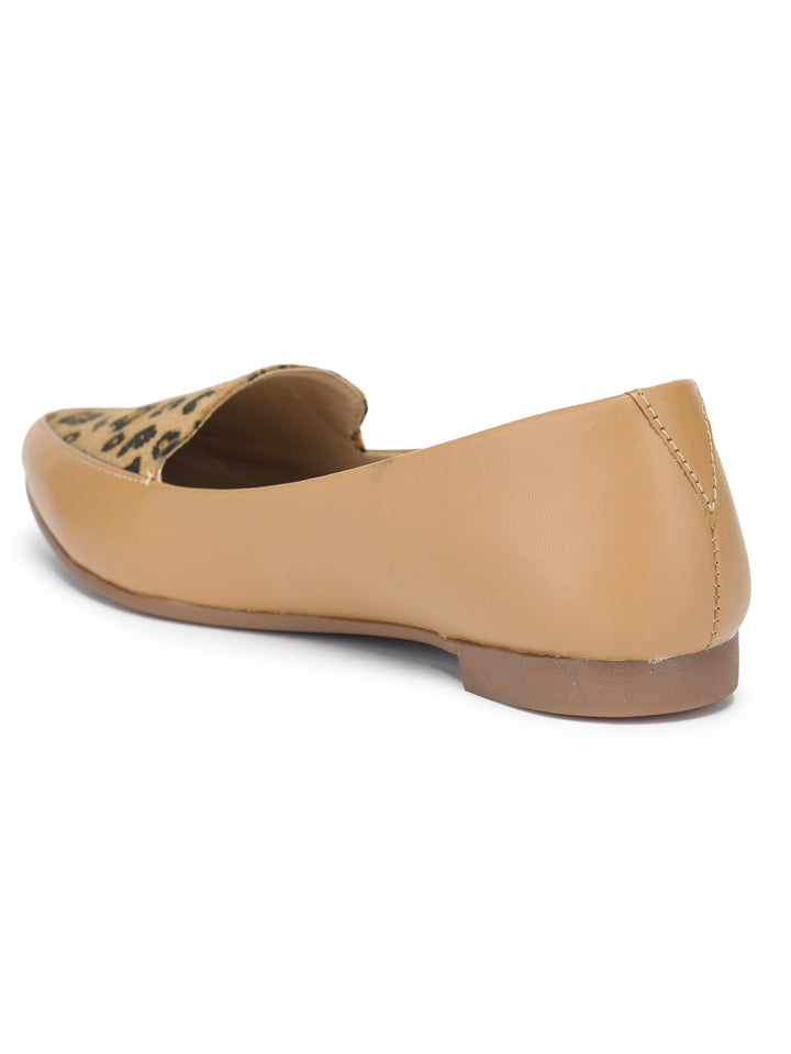 Shezone Women Beige Flats