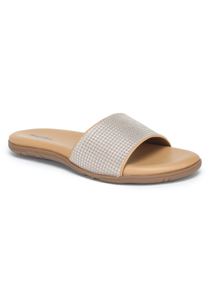 Shezone Women Beige Flats