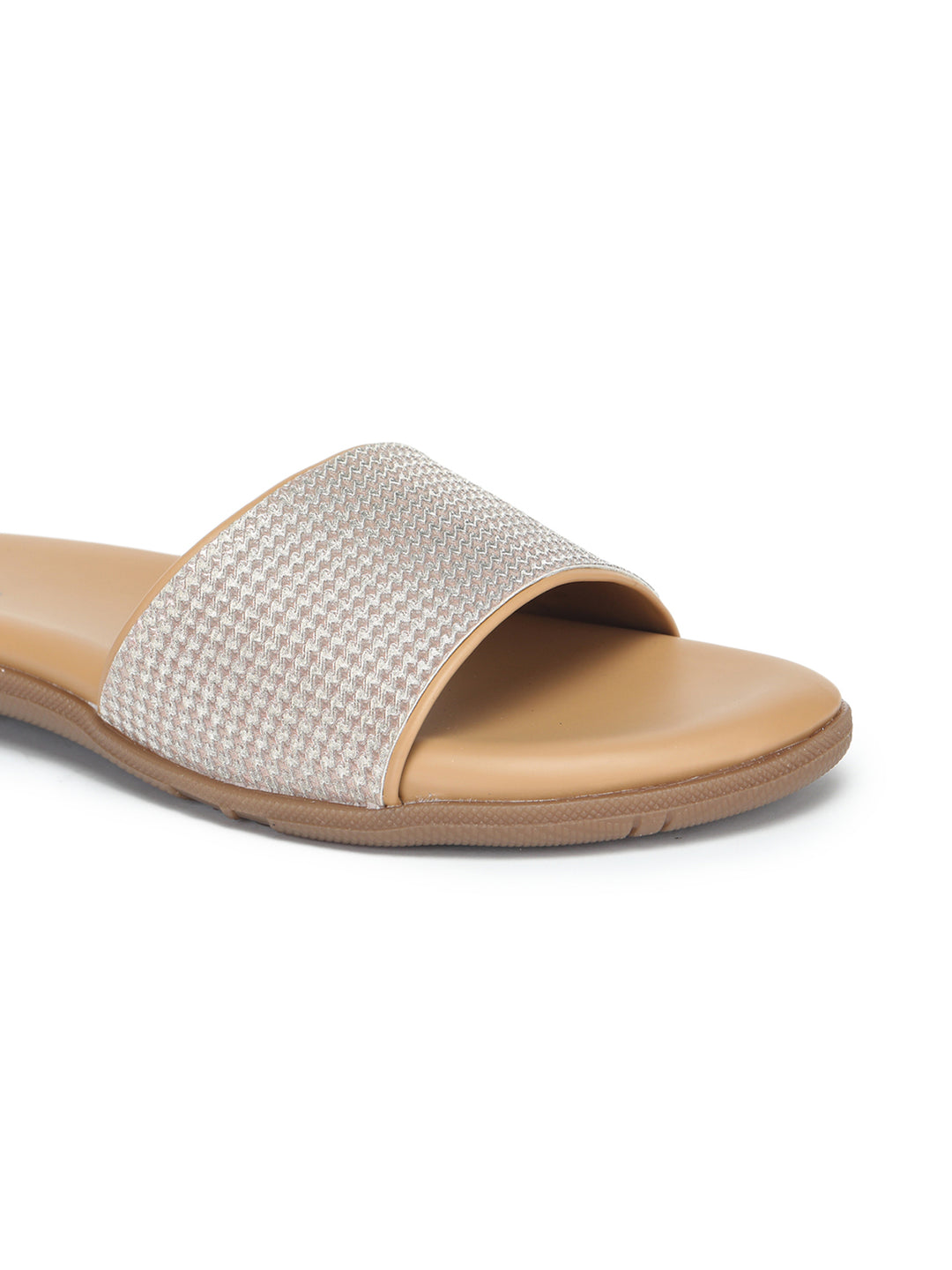 Shezone Women Beige Flats