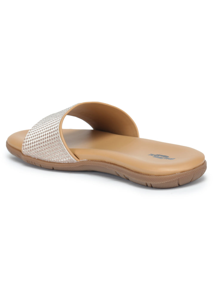 Shezone Women Beige Flats