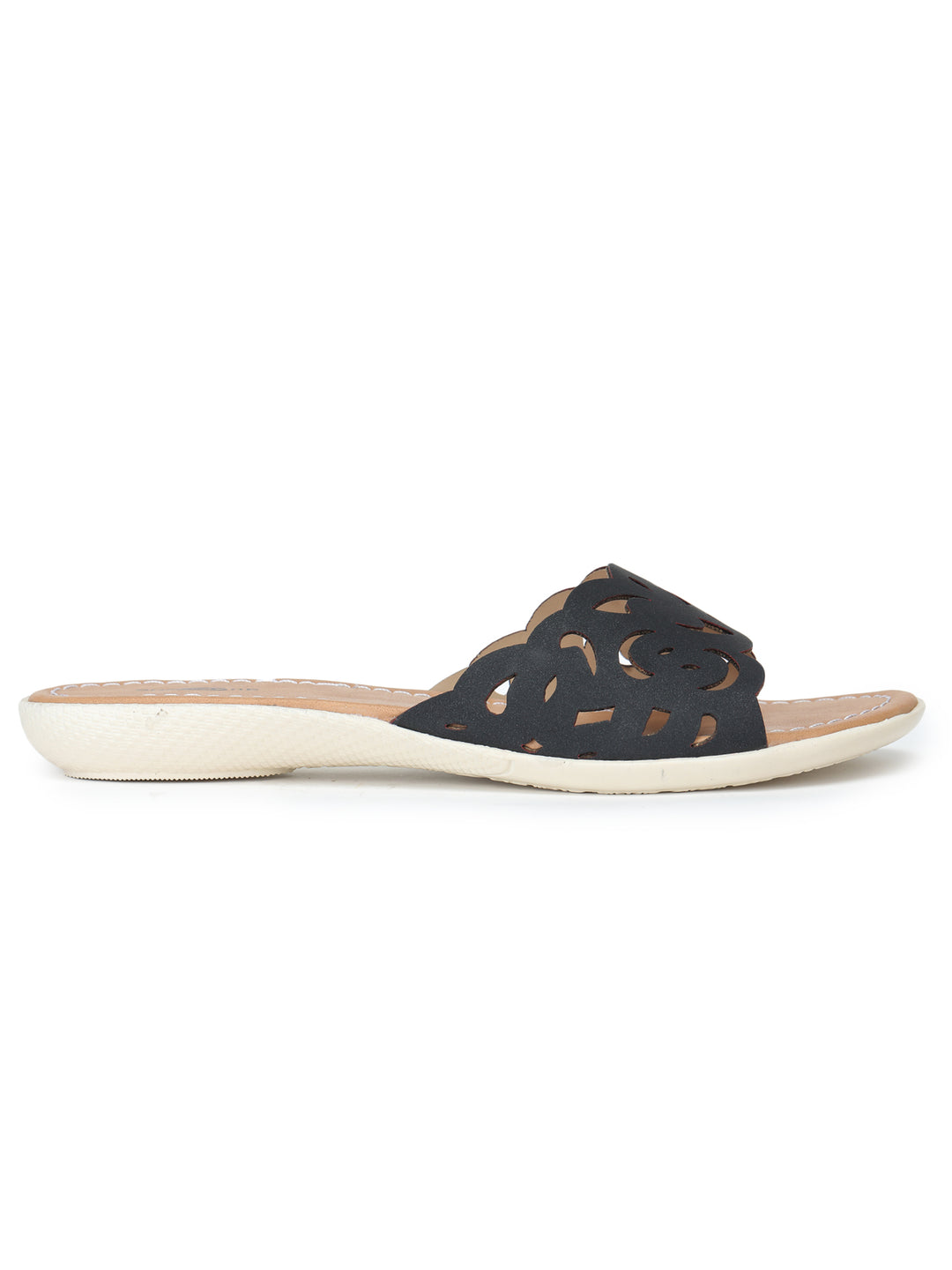 Shezone Women Black Flats