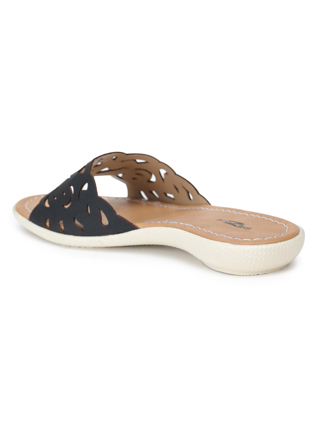 Shezone Women Black Flats