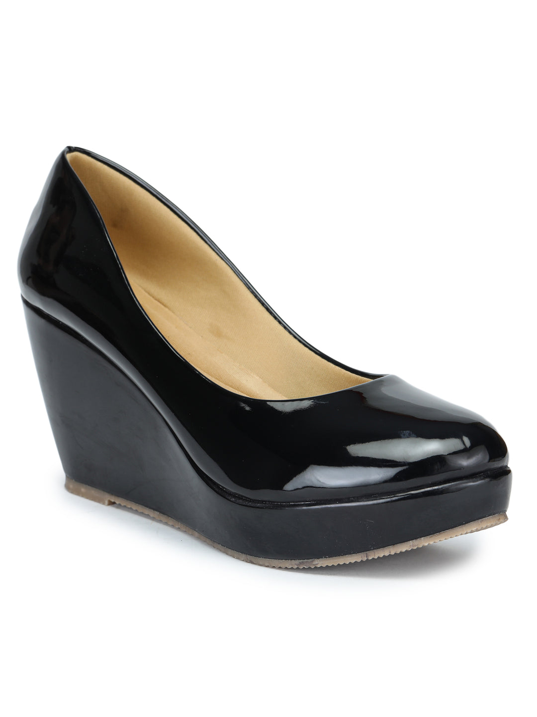 Shezone Women Black Heels