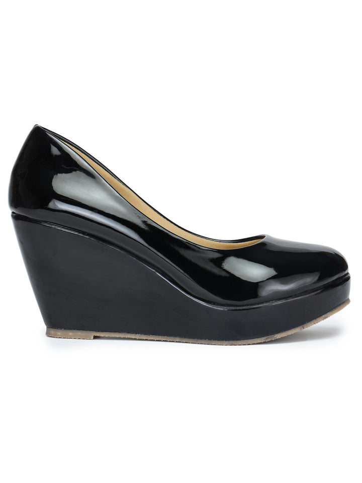 Shezone Women Black Heels