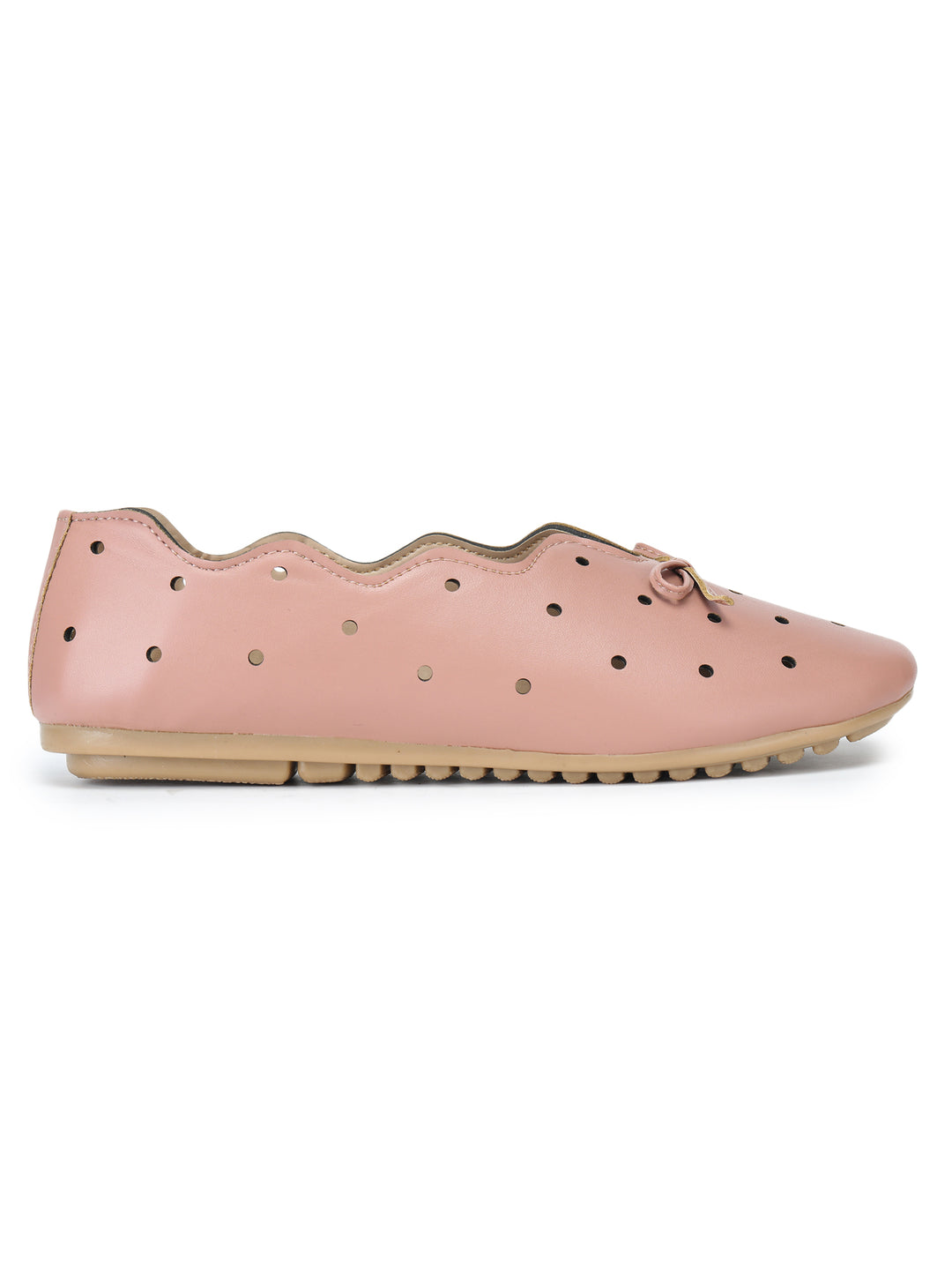 Shezone Women Peach Flats