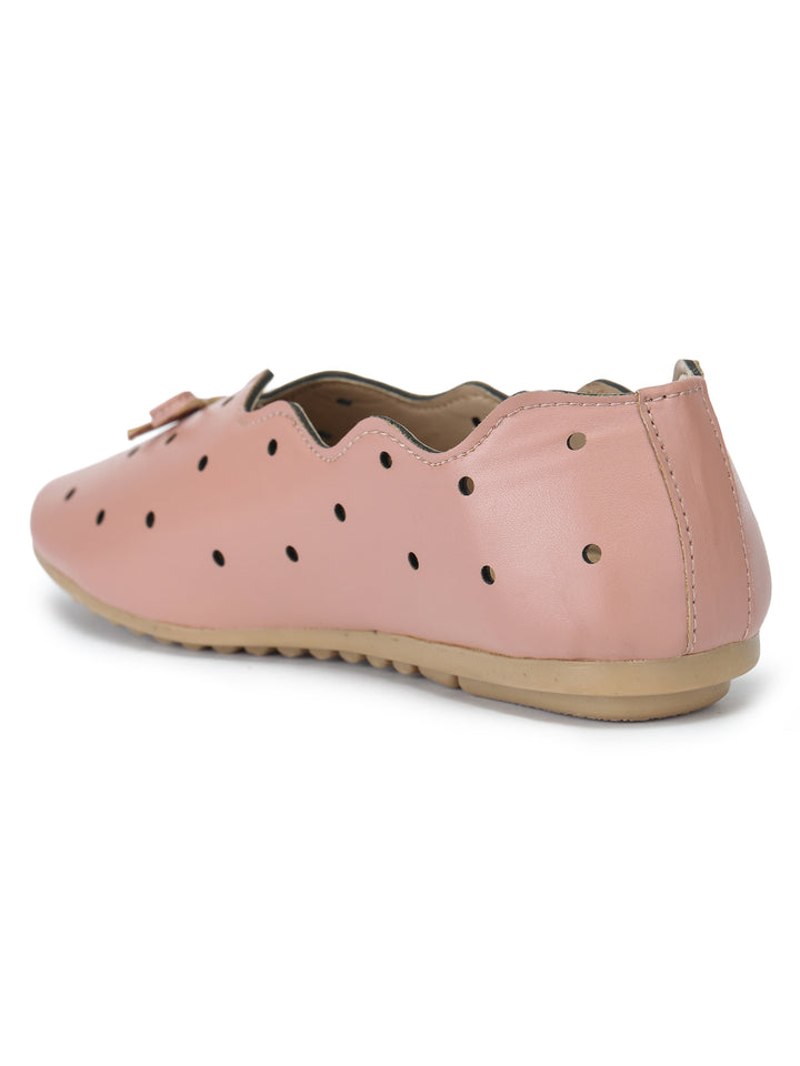 Shezone Women Peach Flats