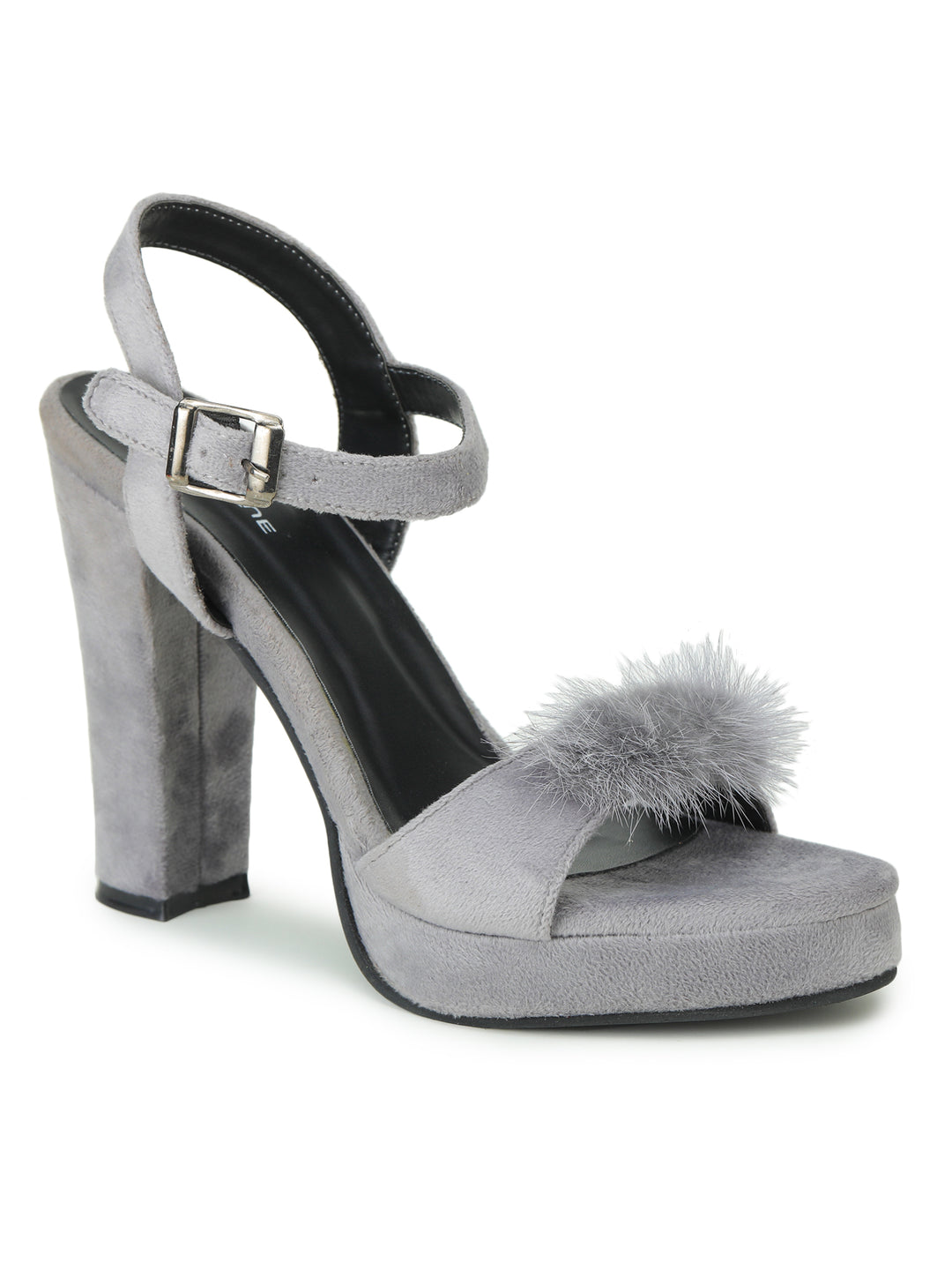 Shezone Grey Women Heels