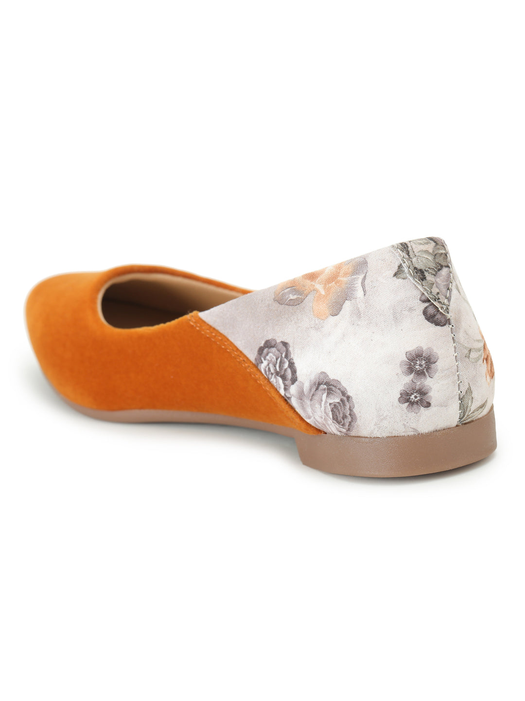 Shezone Tan Women Flats