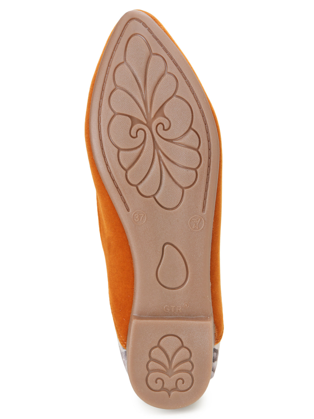 Shezone Tan Women Flats