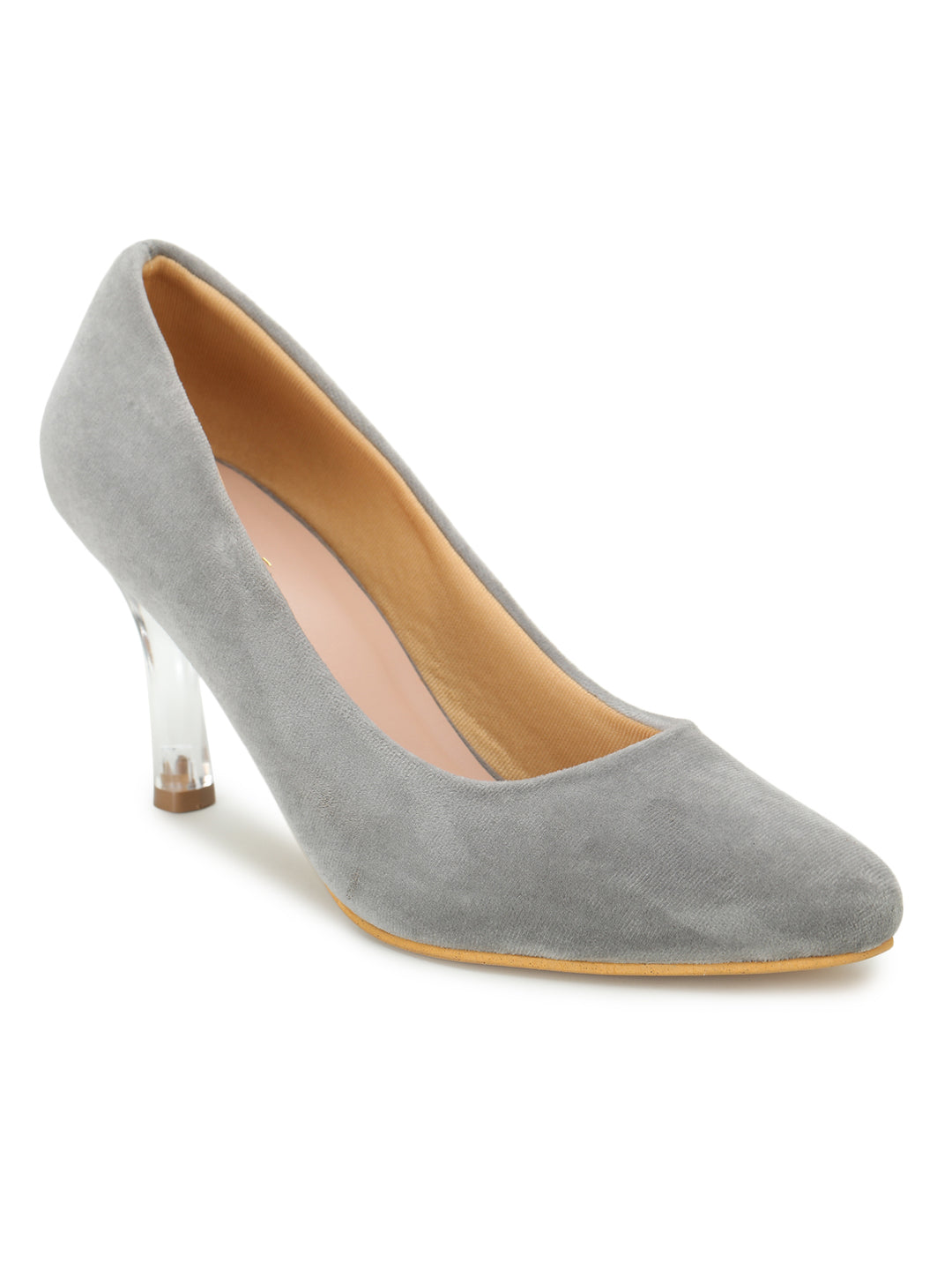Shezone Grey Women Heels