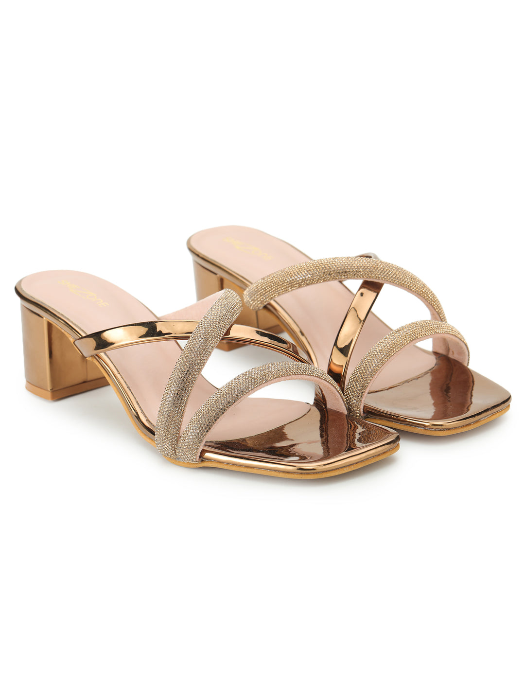 Shezone Copper Women Heels