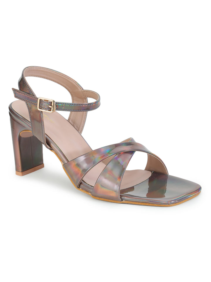 Shezone Grey Women Heels