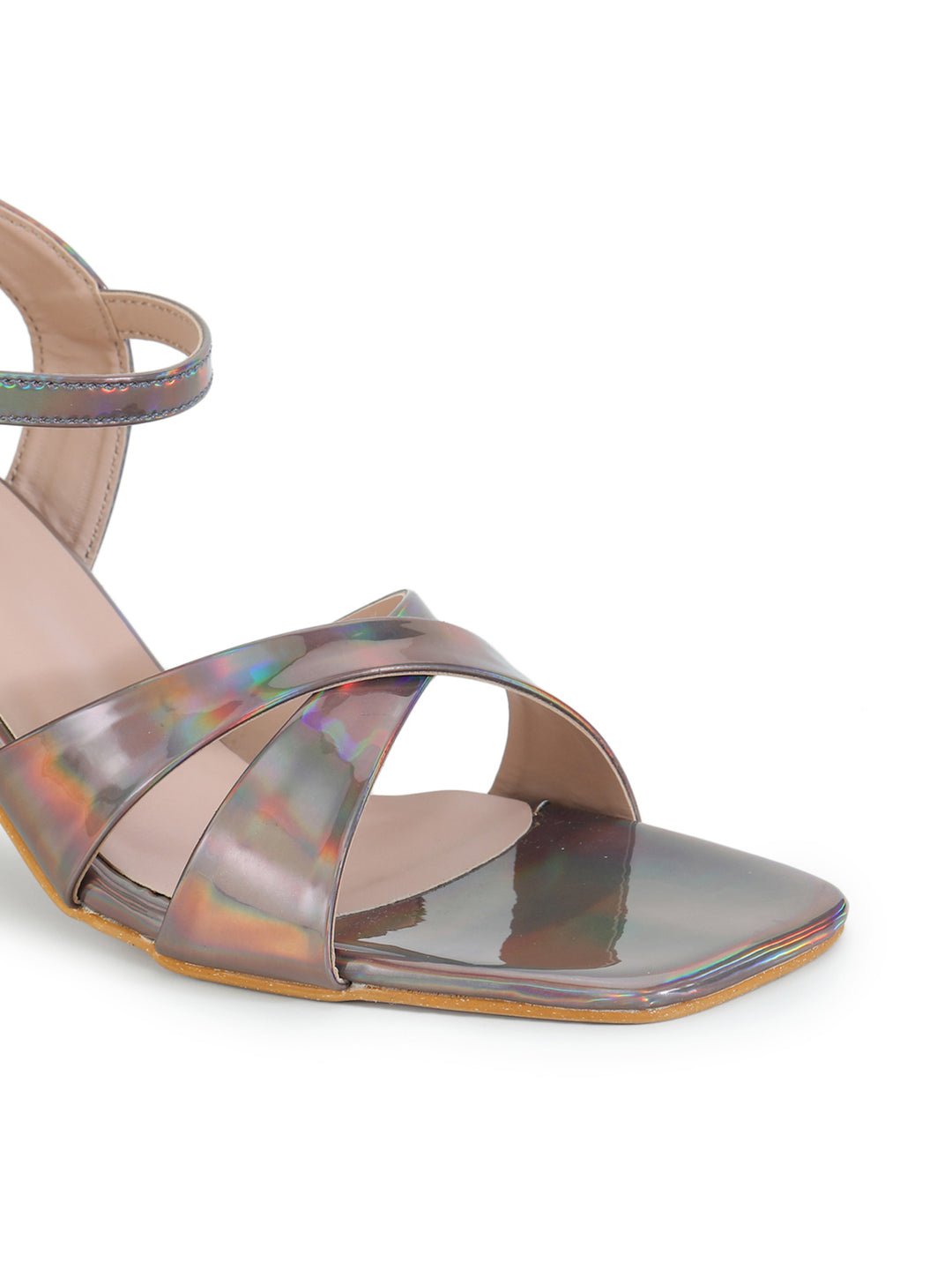 Shezone Grey Women Heels