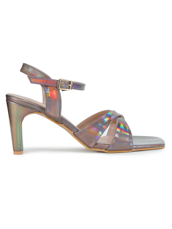 Shezone Grey Women Heels