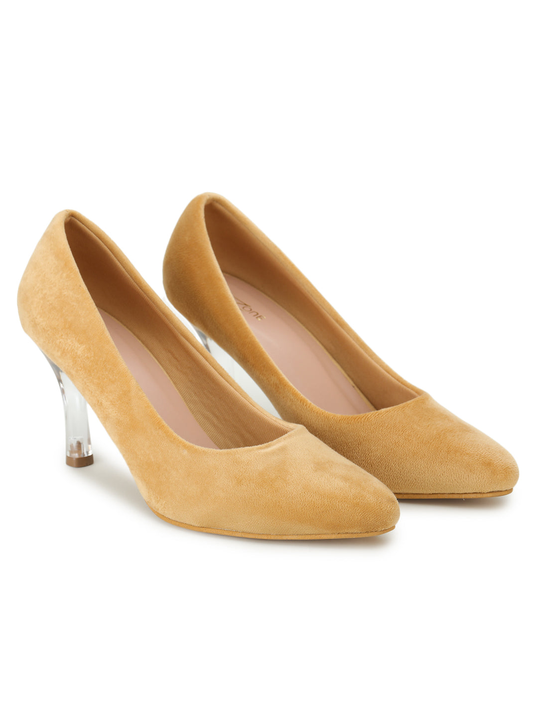 Shezone Mustard Women Heels