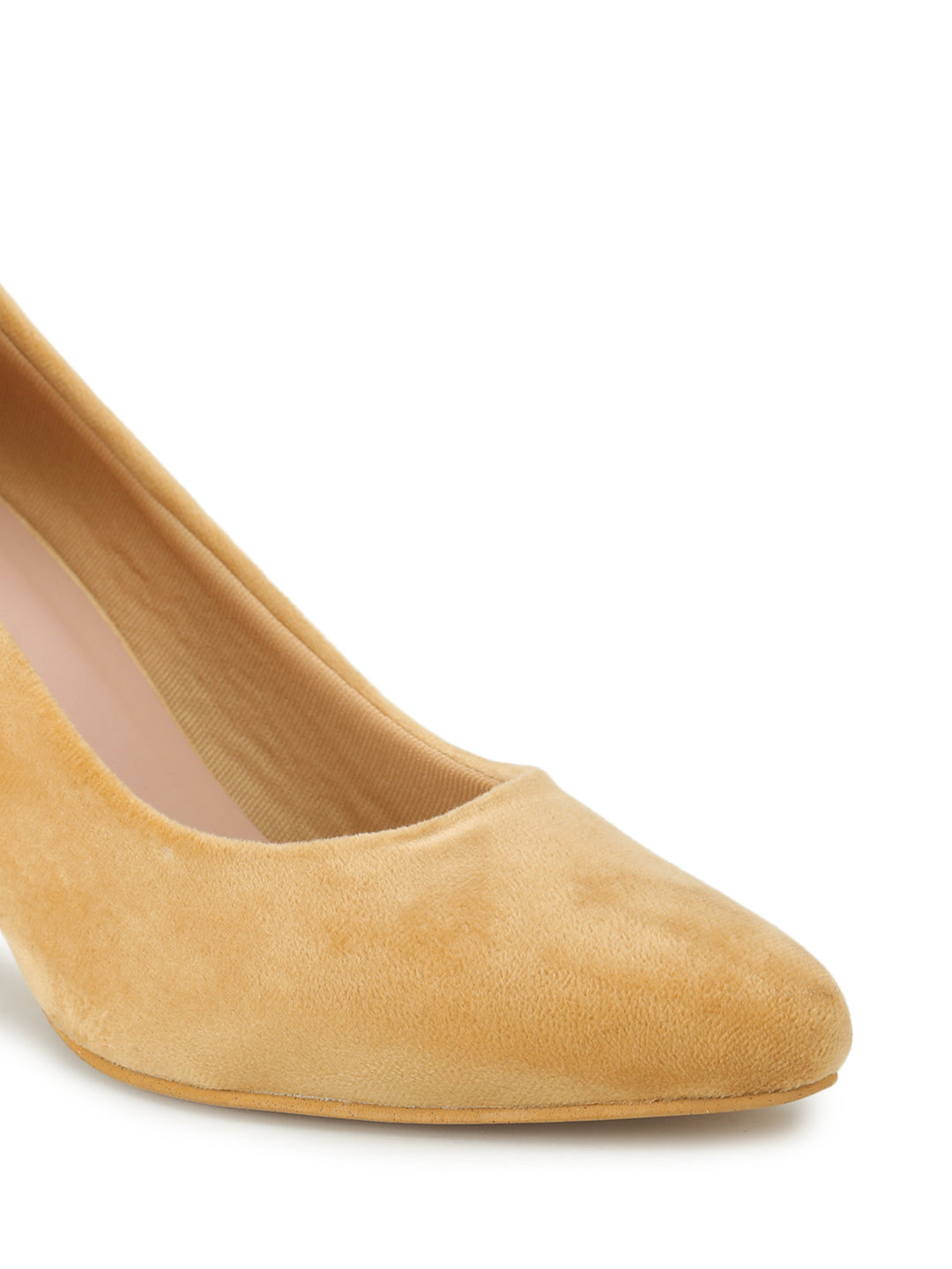 Shezone Mustard Women Heels