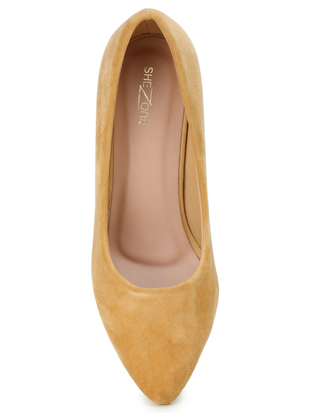 Shezone Mustard Women Heels