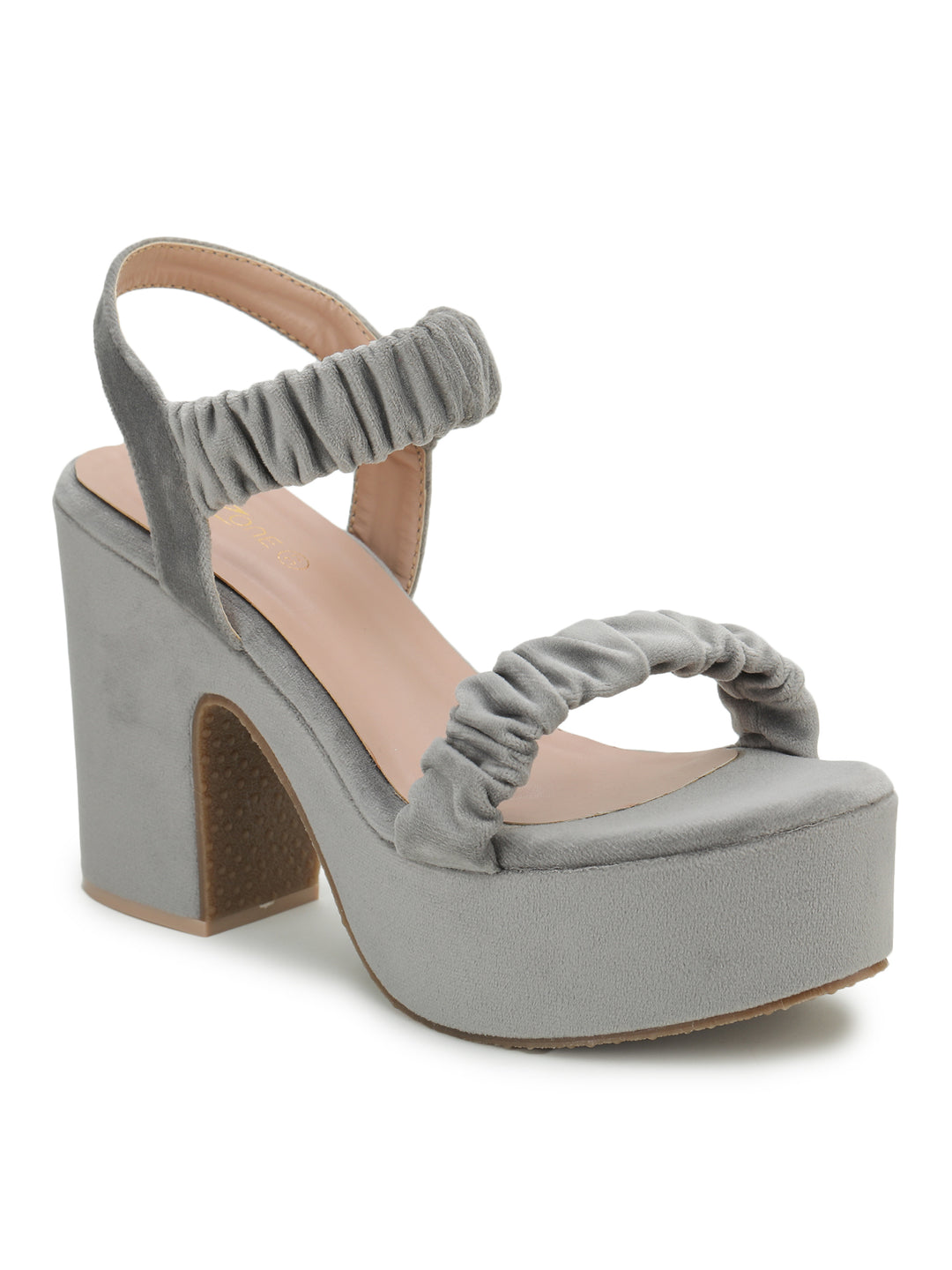 Shezone Grey Women Heels