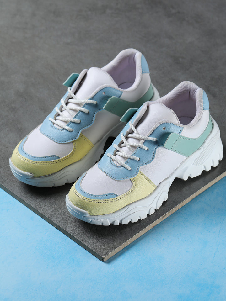Shezone Women White Casual Shoes