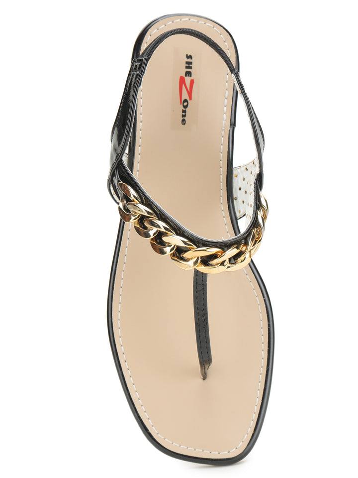 Shezone Black Women Flats